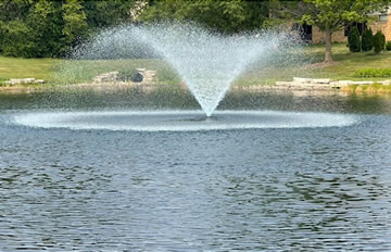 Trinity Lakes fountain
